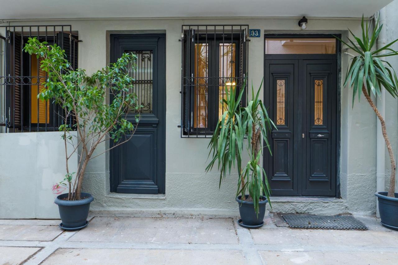 Athenian Central Studio With Garden! Exterior photo
